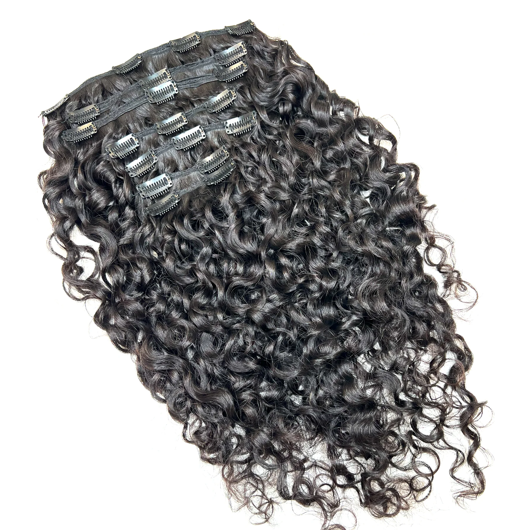 Raw LAO Lush Curly Clip-Ins - Image 4