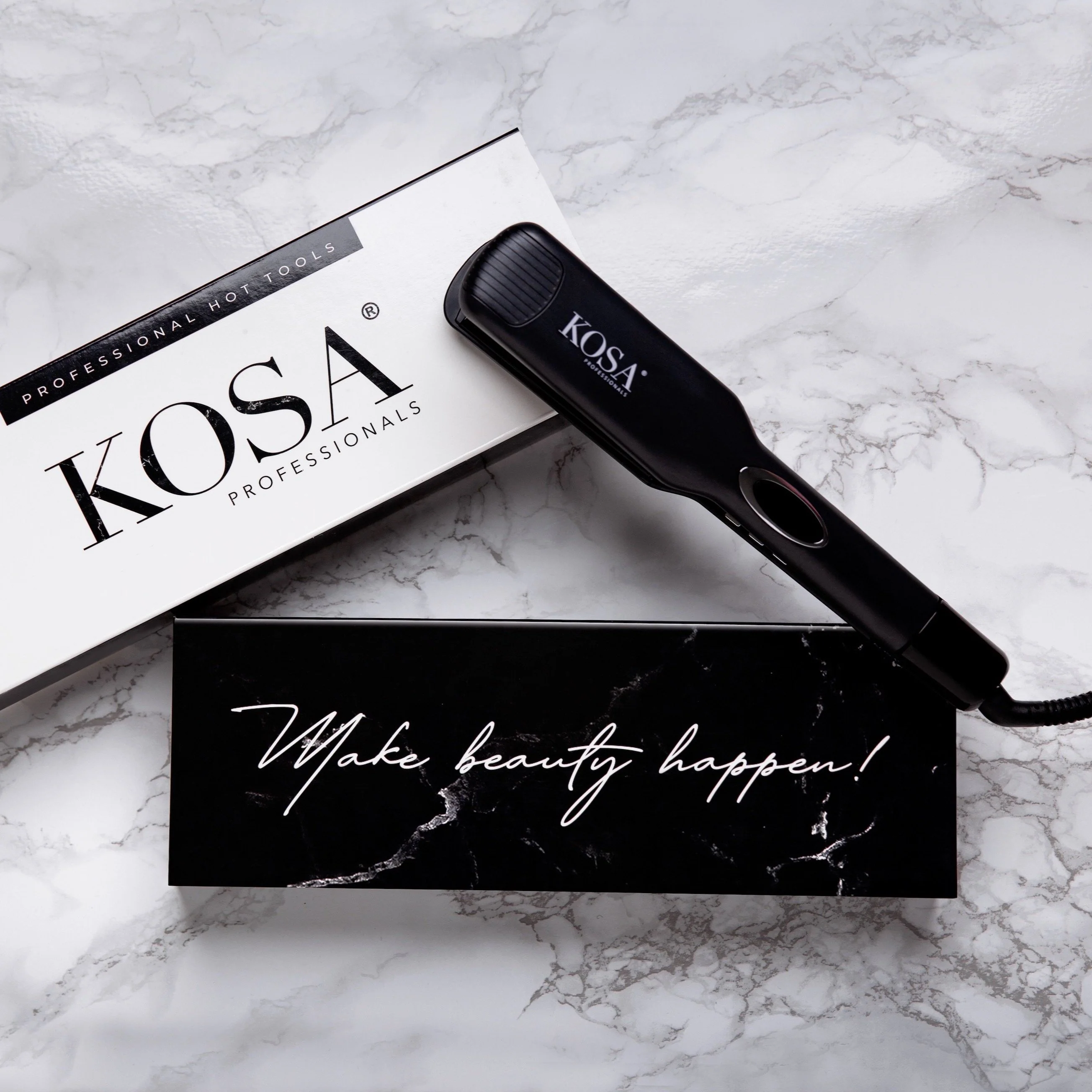 KOSA +YUMMY Large Ceramic Flat Iron Styler - Image 3
