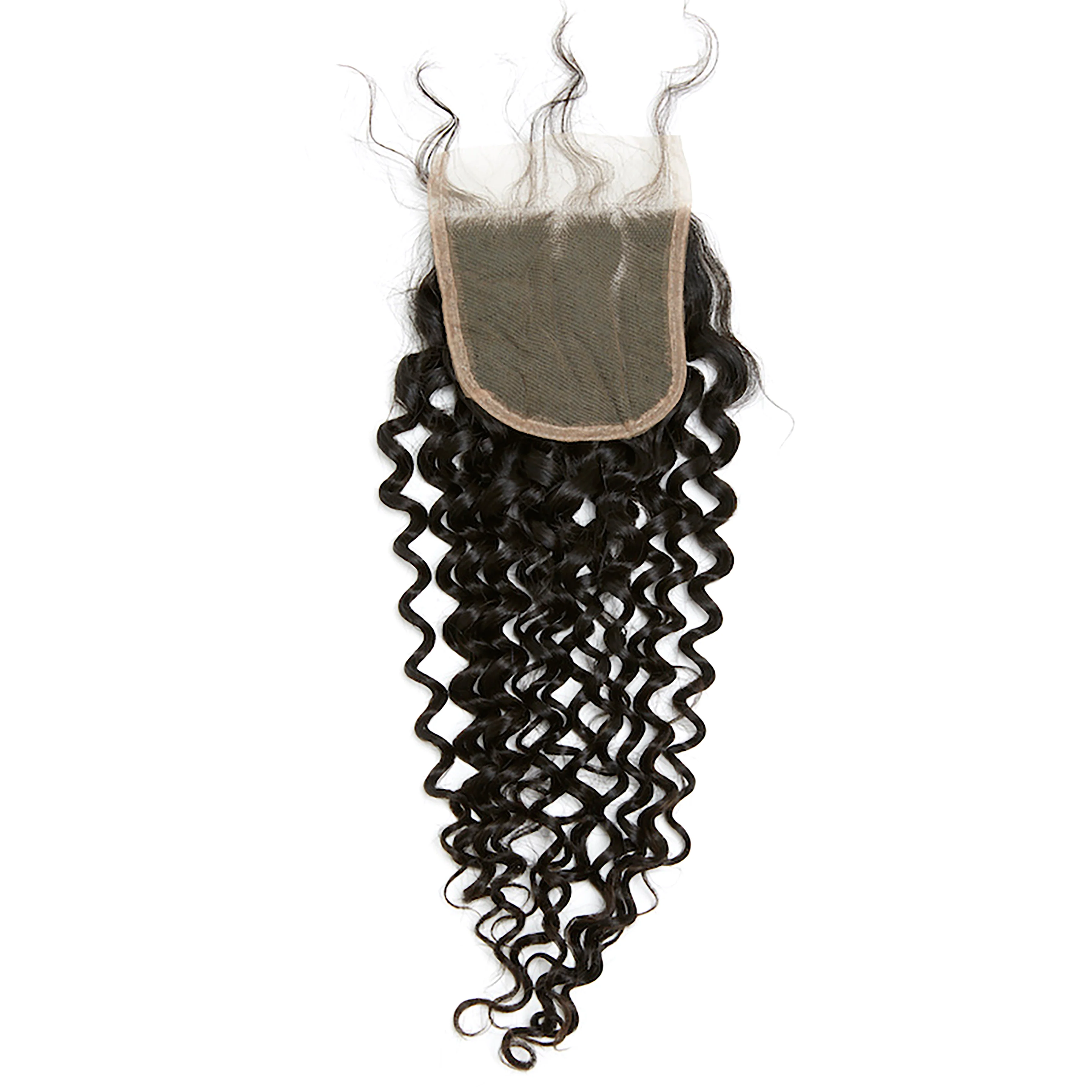 YUMMY Virgin Deep Curl 5" by 5" HD Lace Closure - Image 3